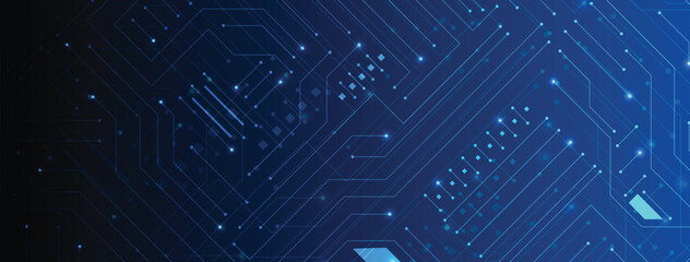 Abstract technology background. Vector art.