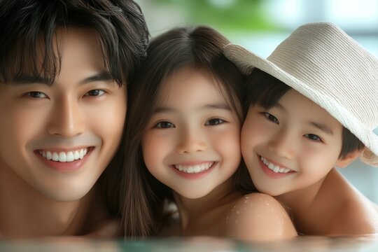 Create a personalized Fathers Day Card using our modern design showcasing a family photo collage layout Share cherished memories with dad and celebrate this special day This Fathers Day, make a