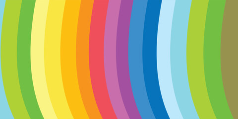 Abstract Rainbow Curved Background Combination Set. Rainbow curve background. vektor