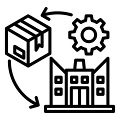 Supply Chain Icon