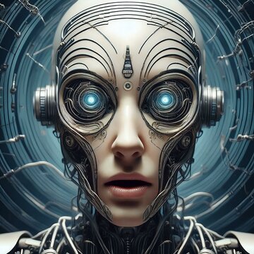 Alien themed images. Alien, ufo, flying disk, flying eye, robot, spaceship, technology. With artificial intelligence software.