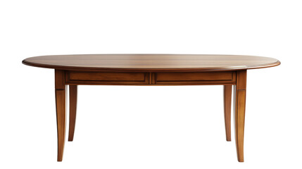 Fototapeta premium Dining table, isolated on transparent background