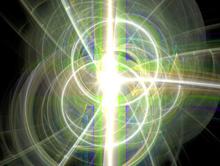 Obraz premium Imaginatory fractal abstract background Image