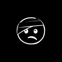 Face with Head Bandage