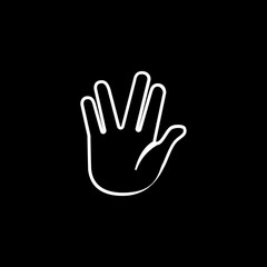 Vulcan Salute Emoji

