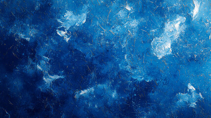 An abstract image of a noisy background in varying shades of blue, creating a sense of depth and texture.  Generative AI