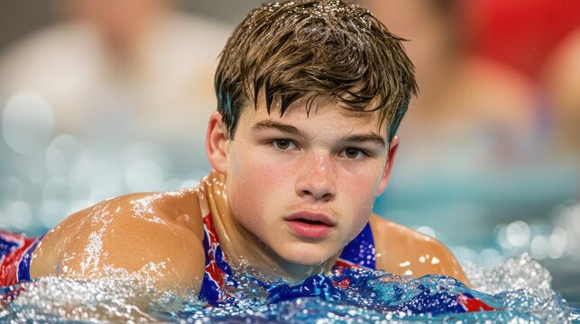 A dedicated swimmer was driven by a strong desire to improve their performance in competitive swim events