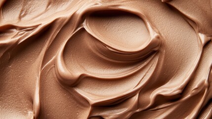 A creamy mocha mousse 2025 background