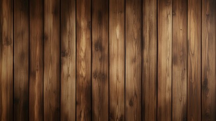 Obraz premium Rich dark brown wood showcases natural pine planks, perfect for backgrounds in design or decoration with ample text space