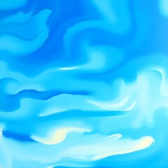 Obraz premium Abstract blue painting background Generative AI 