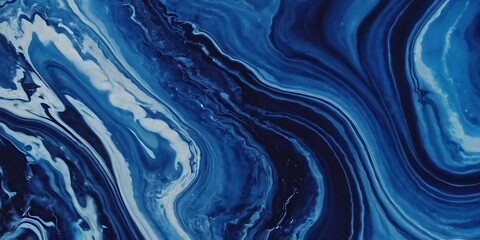 Obraz premium Abstract blue and white liquid background,backgrounds, colors, creativity, flowing, horizontal, liquid, textured, color image, abstract,567