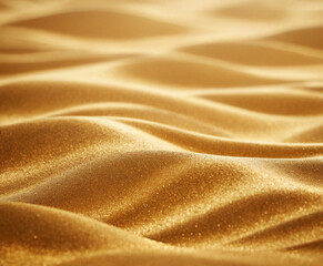 Gradient golden waves background