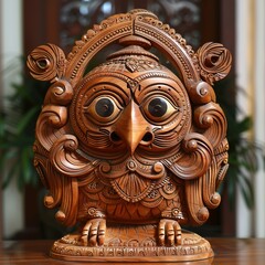 Obraz premium shree jagannath puri sculpture.