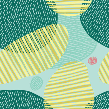 Creative Abstract Art Seamless Pattern