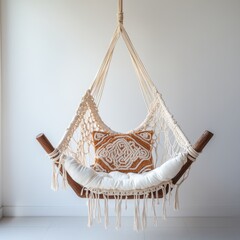 Obraz premium Handwoven Hammock Chair