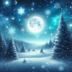 183 Winter Night Sky Izobrajenie 1 iz 4