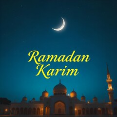ramadan karim card
