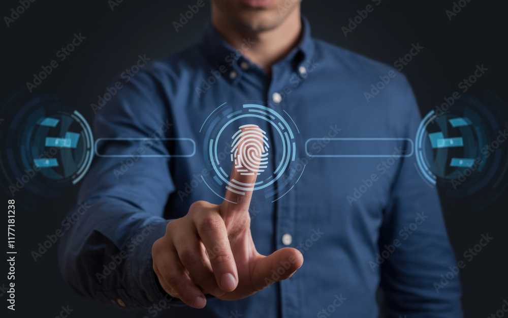 Poster understanding biometric authentication: the role of fingerprint security technology in modern securi