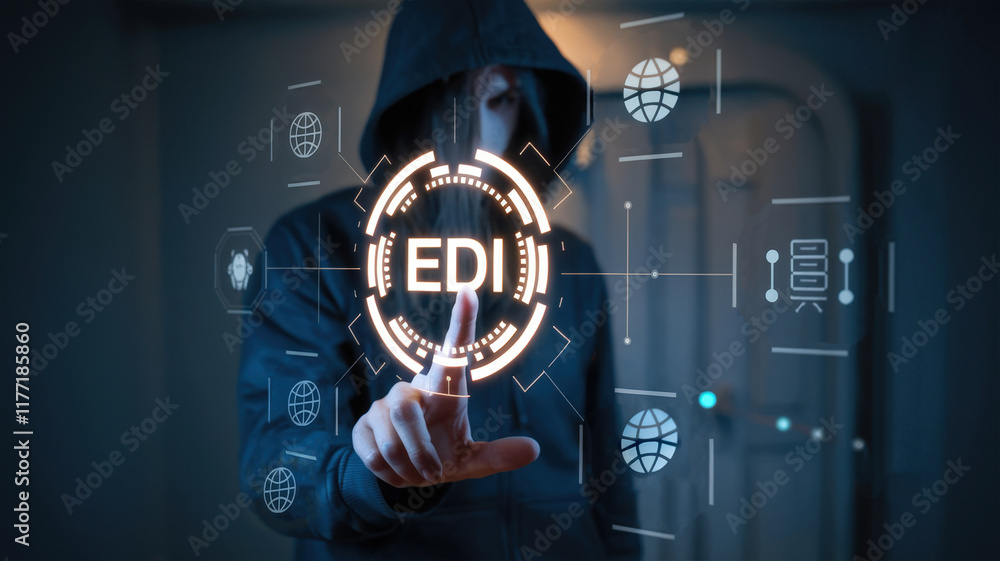 Poster Exploring the Concept of Electronic Data Interchange (EDI) for Efficient Business Transactions and Data Communication