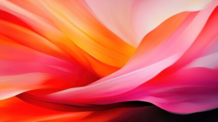 Abstract vibrant color waves create dynamic modern aesthetics