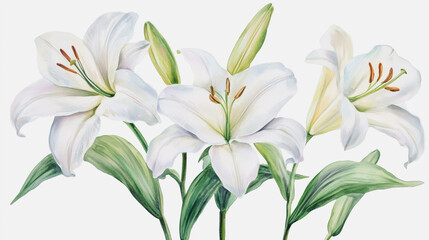 Obraz premium wedding invitation card background vector. Minimal hand painted watercolor botanical flowers texture template background. Design for wedding, vip cover, poster, rsvp moderncard.Valentine's Day