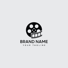 cinema productions logo design illustration