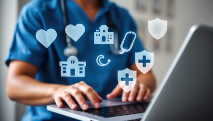 Innovative AI-Driven Healthcare and Medical Technology Concept for Future Medical Solutions Enhancing Patient Care and Treatment Efficiency