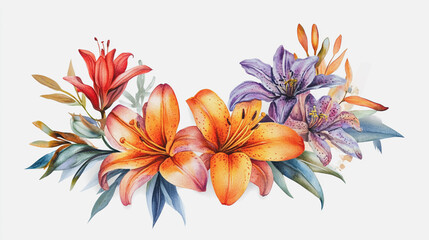 wedding invitation card background vector. Minimal hand painted watercolor botanical flowers texture template background. Design for wedding, vip cover, poster, rsvp moderncard.Valentine's Day