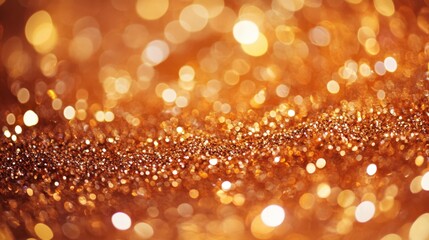 Golden Glitter Background