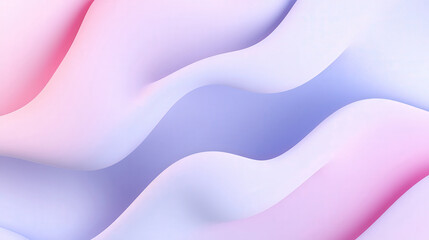 Abstract pastel gradient waves with soft flowing curves, symbolizing harmony, beauty, tranquility, perfect for advertising, interior design, and materials related to relaxation, art, and inner peace