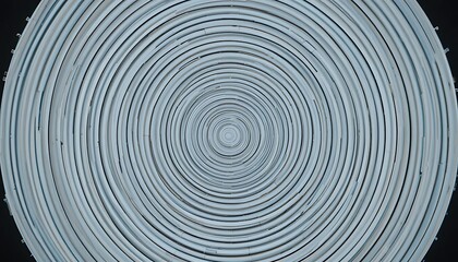 Fototapeta premium Abstract concentric circles design in shades of grey