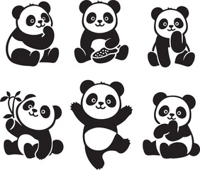 Cute Panda Illustration: Perfect for Nature-Inspired Designs
