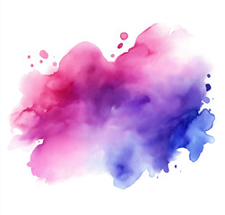 Watercolor background, pastel colors, clip art, white isolated background