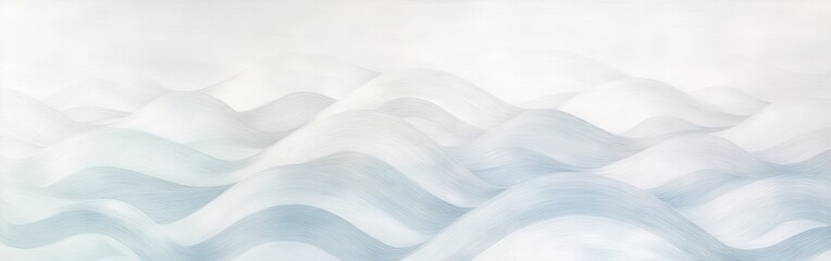 Abstract soft white background with faint pencil outlines resembling gentle waves and smooth textures during daylight