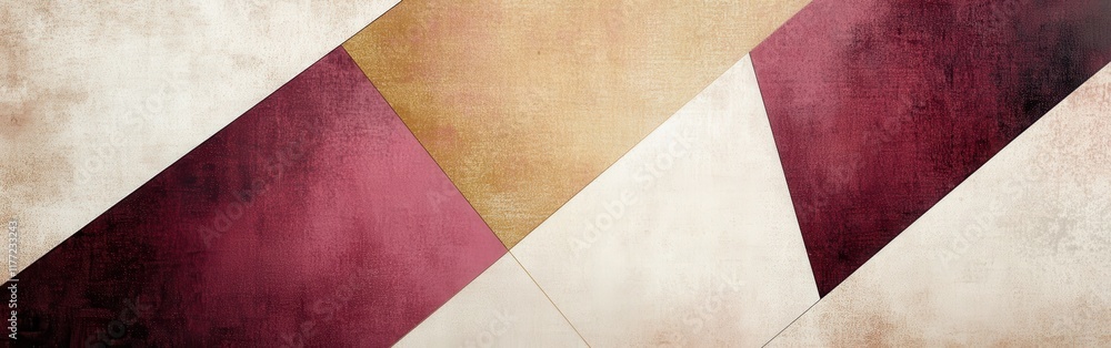 Poster Dynamic geometric background featuring rich shades and intricate shapes for a bold visual impact in creative design projects