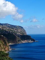 Naklejka premium Cliffs on Madeira