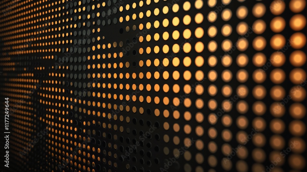 Poster abstract halftone dots. vector illustration . minimal geometric background. halftone dots pattern.