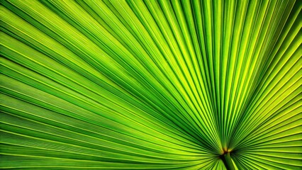 Obraz premium Vibrant tropical plant photography, palm leaf texture background, high-resolution stock image.