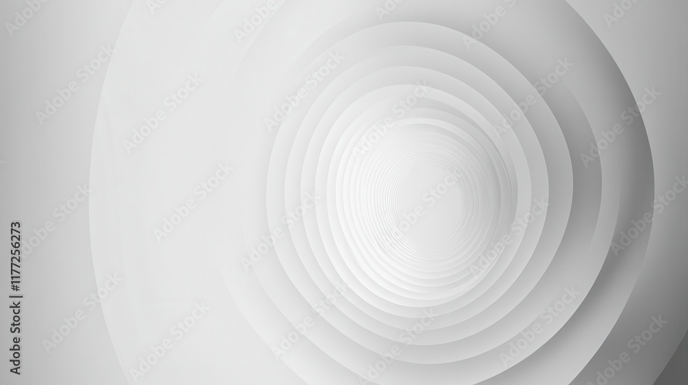 Poster blank light grey blurred background with radial gradient. studio room backdrop. vignette photo effec
