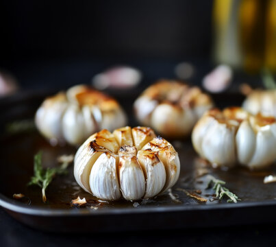 oven roasted garlic