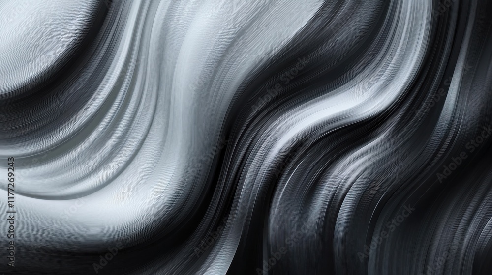 Aufkleber grey and white abstract smooth gradient background. modern vector design