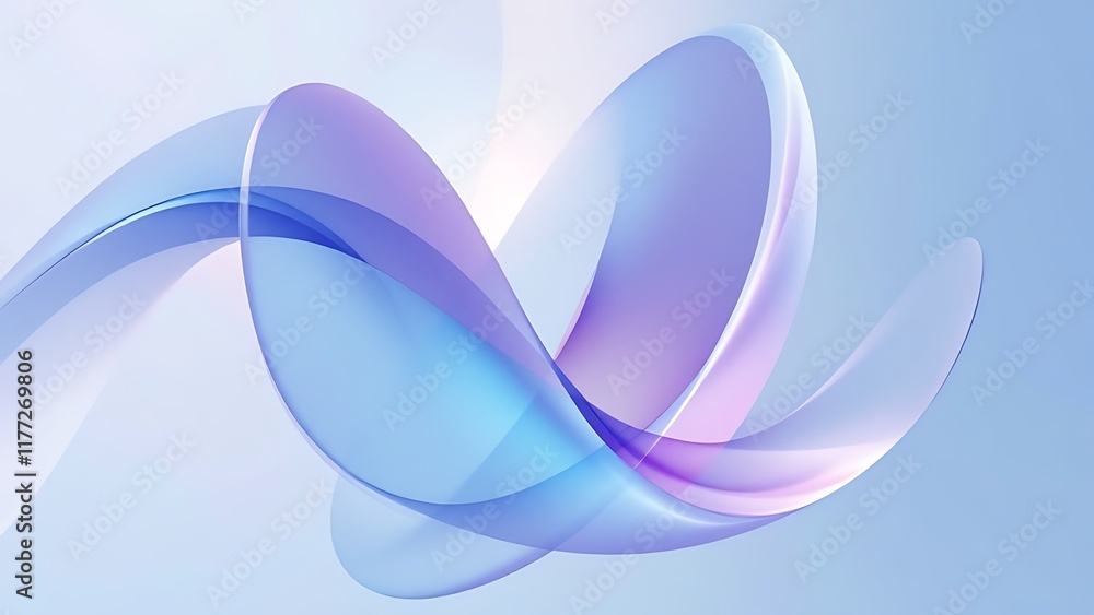 Poster abstract minimalist background design, 3d render
