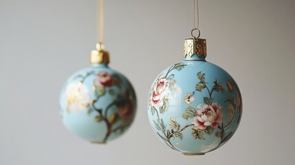 Vintage Ornaments: Antique or replica ornaments 