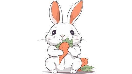 rabbit with carrot
