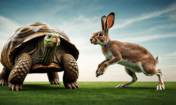 Tortoise Wins the Race Tortoise and the Hare