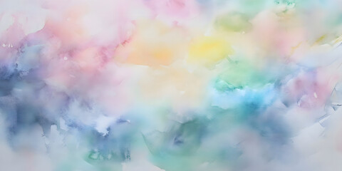 Soft Pastel Abstract Background with Gentle Color Blends and Overlays