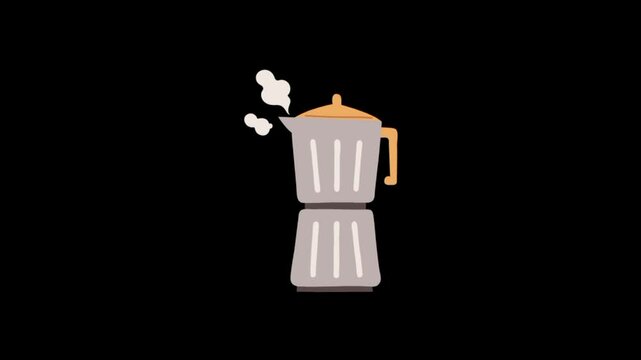Blender Grinding 3d animation. Electric mixer icon 
