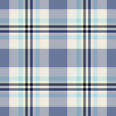Elegant pastel plaid pattern in blue, cream, and mint. Perfect for textile design, apparel, stationery, or website backgrounds.