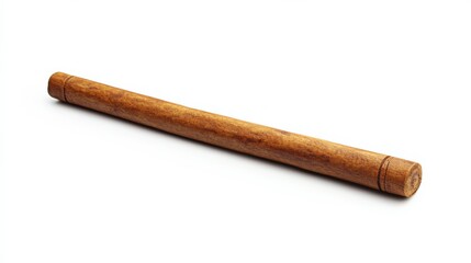 cinnamon stick on white background
