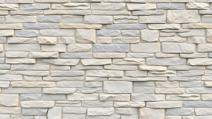 Textured Stone Wall Background with Space for Text. Generative AI